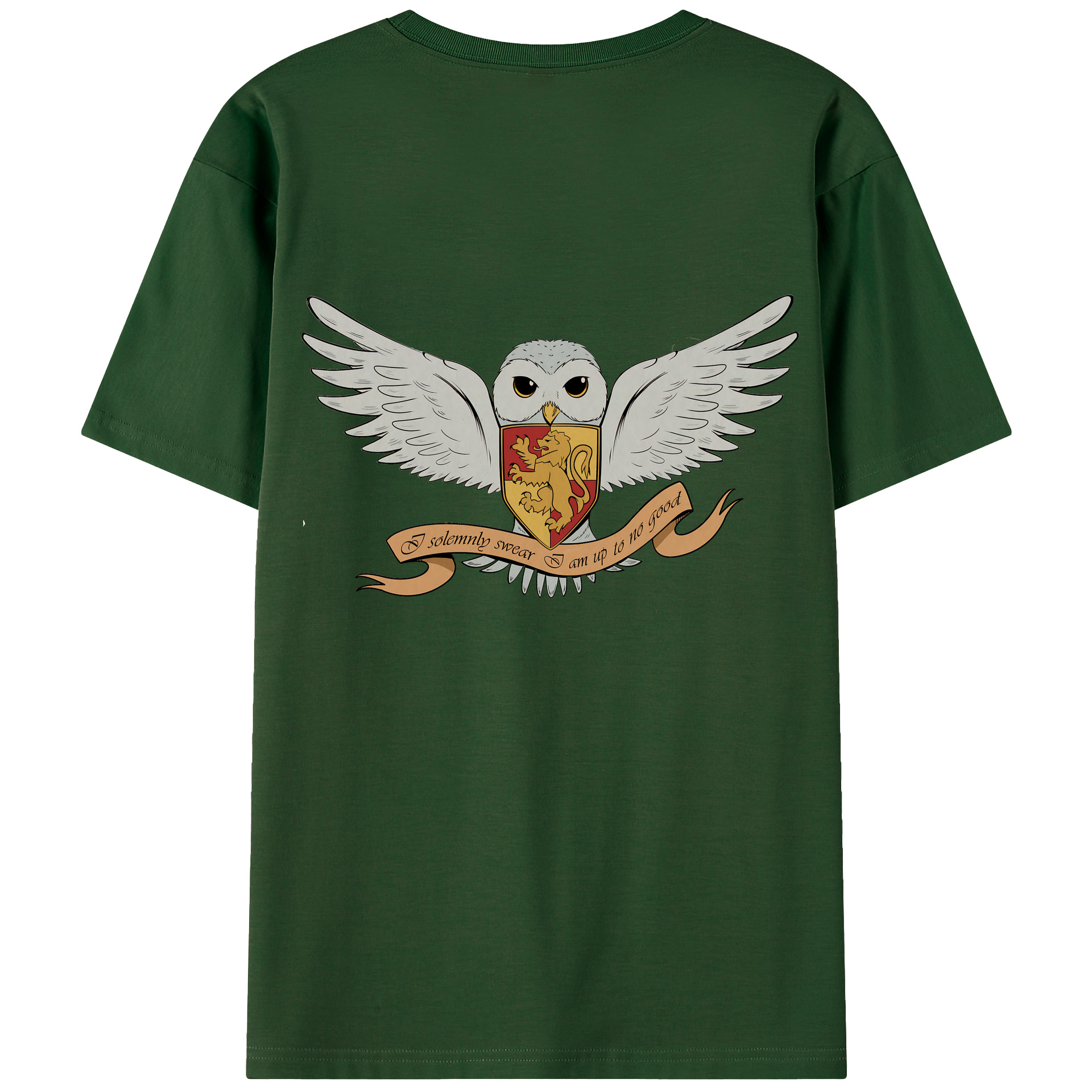（画像用） Harry Potter ハリー・ポッターシリーズ 綿100％半袖Tシャツ（背面プリント）